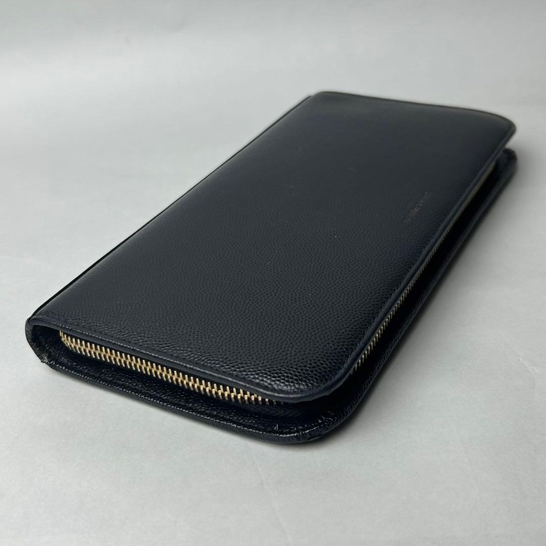 イヴ サンローラン 長財布 ロングウォレット 収納力抜群 【付属品完備】