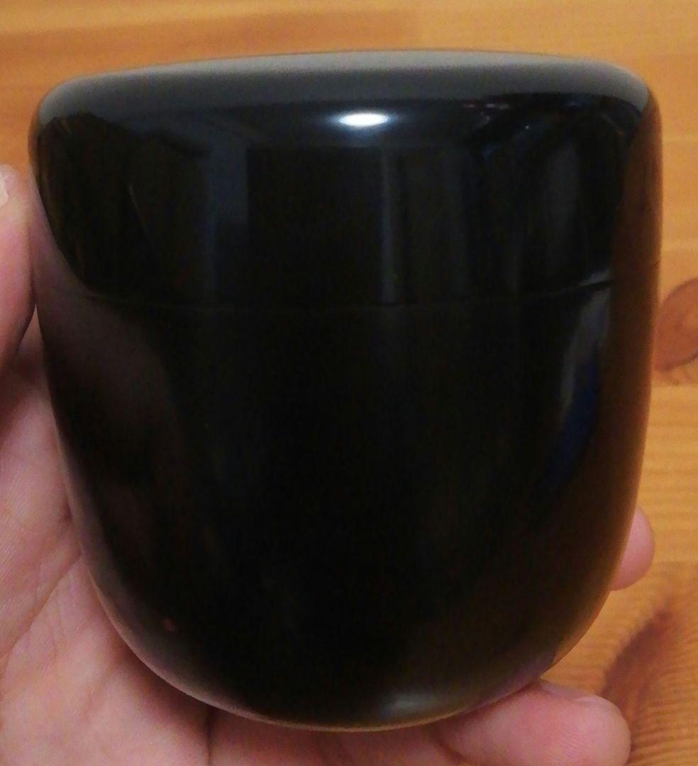 淡々斎書付　寛秋作　菊桐　蒔絵　棗　共箱　茶道具