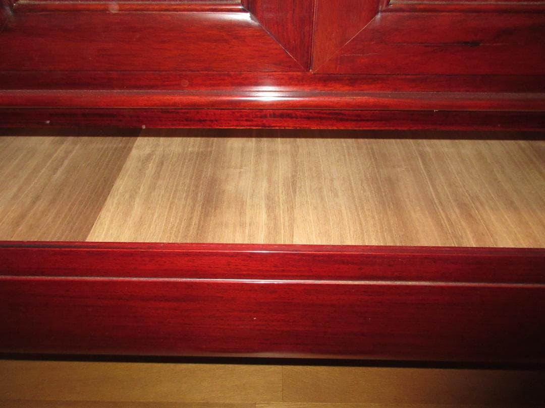 昭和レトロ　和ダンス　着物収納　天然木かりん　家具