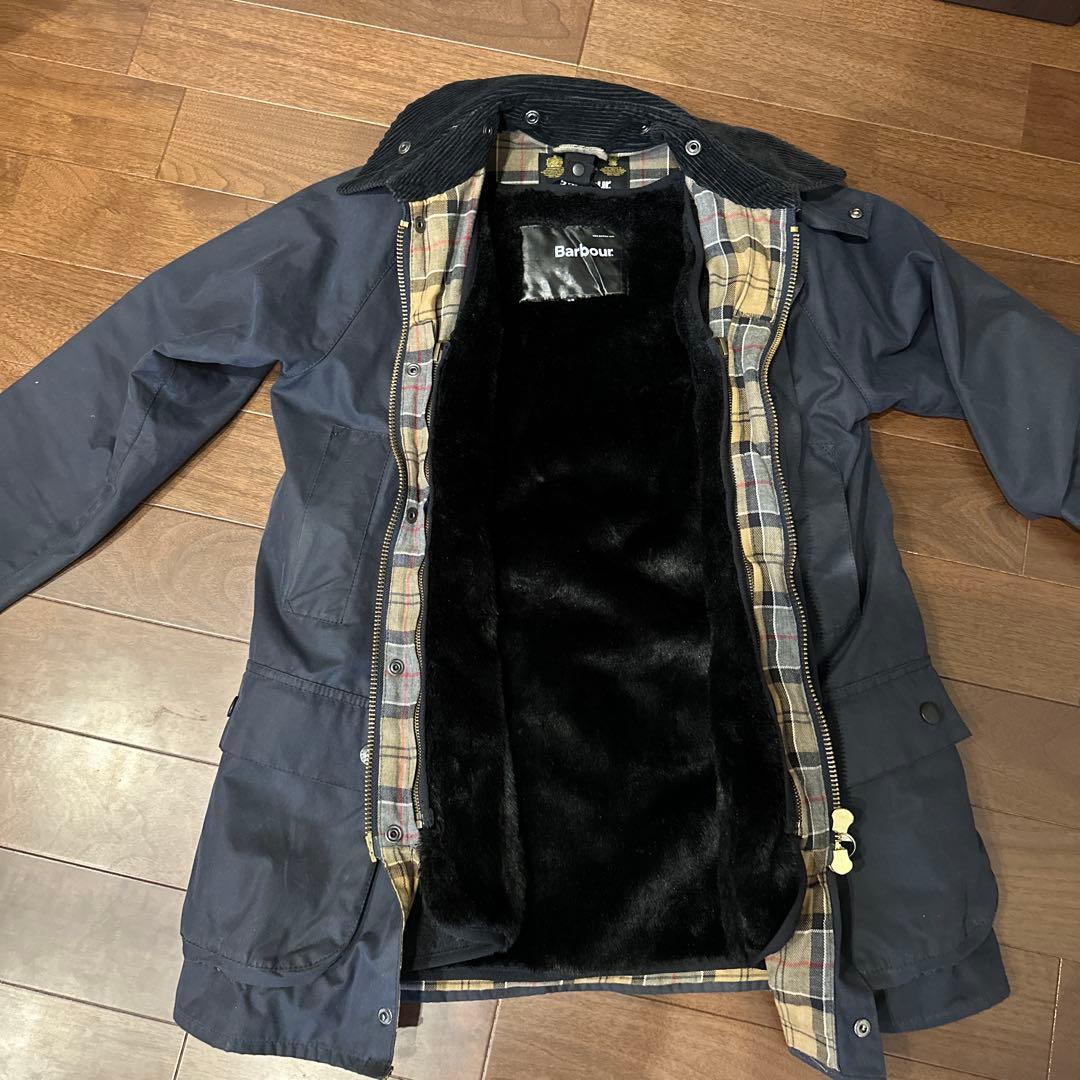 n*y様 大特価 Barbour BEAUFORT SL ネイビー英国製 38