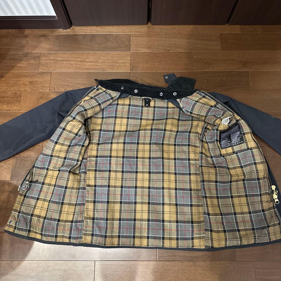 n*y様 大特価 Barbour BEAUFORT SL ネイビー英国製 38
