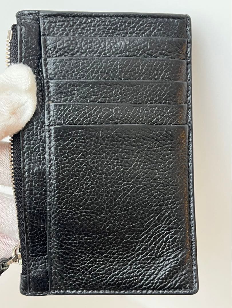BALENCIAGA バレンシアガ ブラックレザー ケース　カードケース