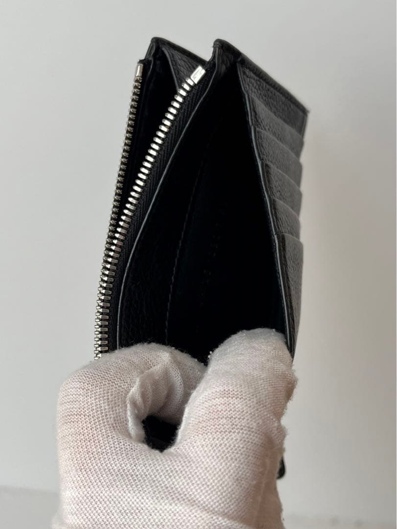 BALENCIAGA バレンシアガ ブラックレザー ケース　カードケース