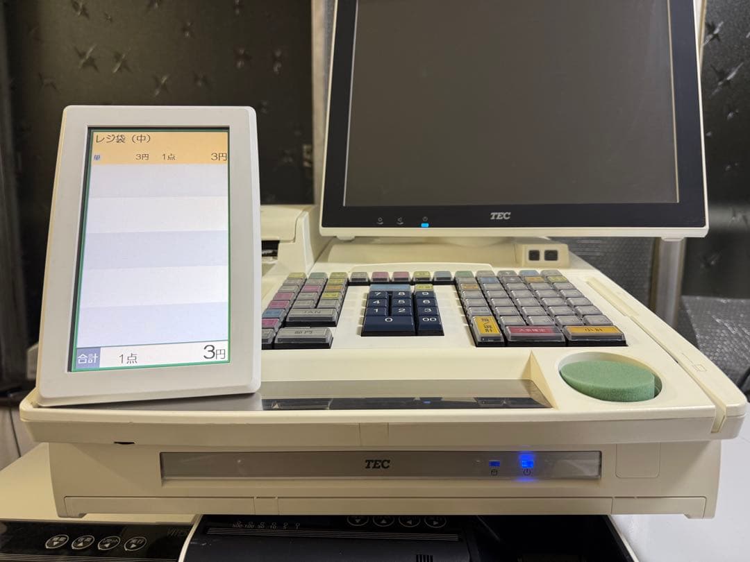 東芝テック　M−8750 マスター機　ソフトバージョン写真記載