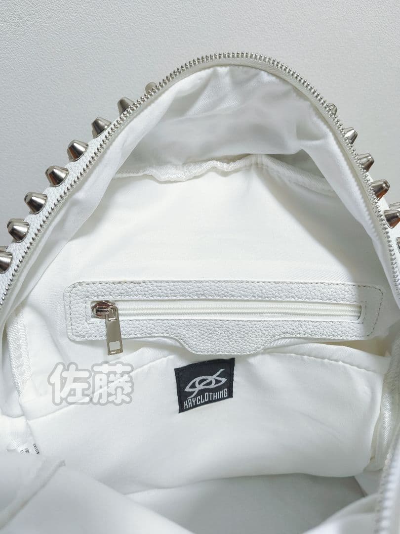 新品　正規品　kry clothing　リュック　白　地雷系　量産型　サブカル