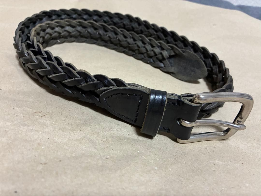 ホワイトハウスコックス P2274 28mm PLAITED BELT 30