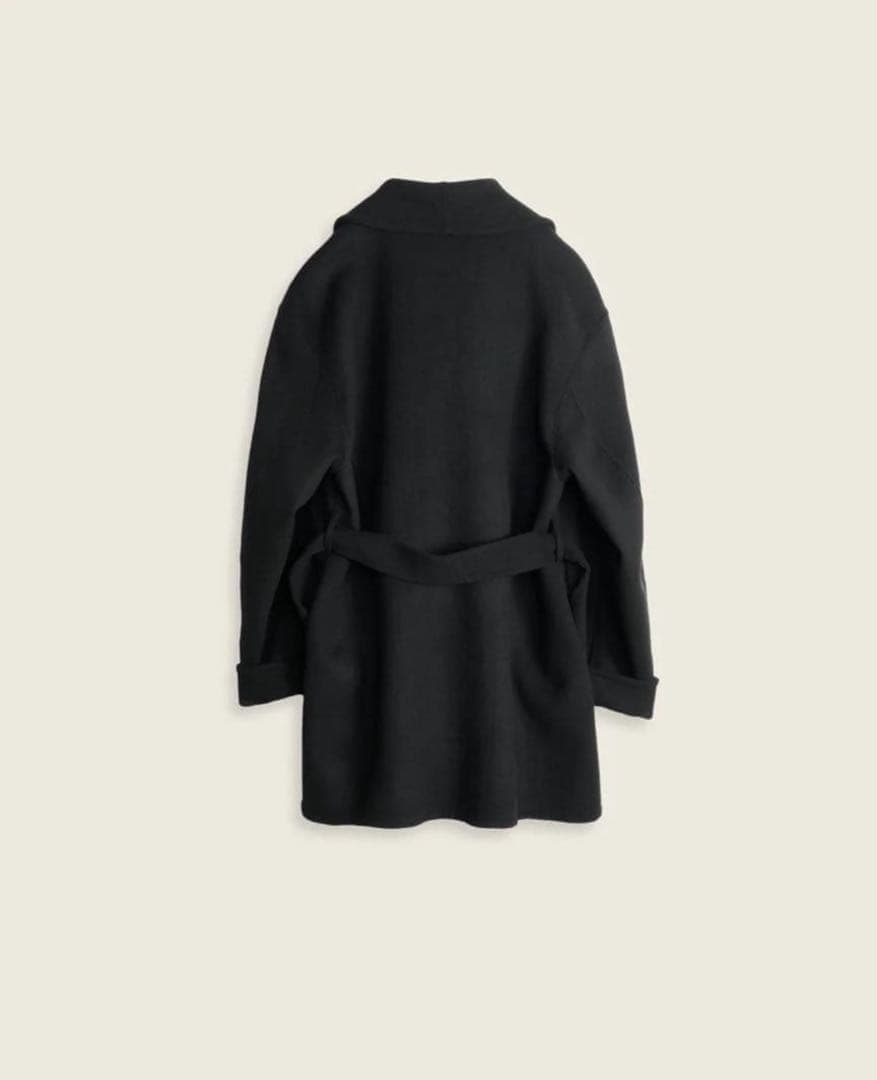 ENOF wool rever half coat イナフ