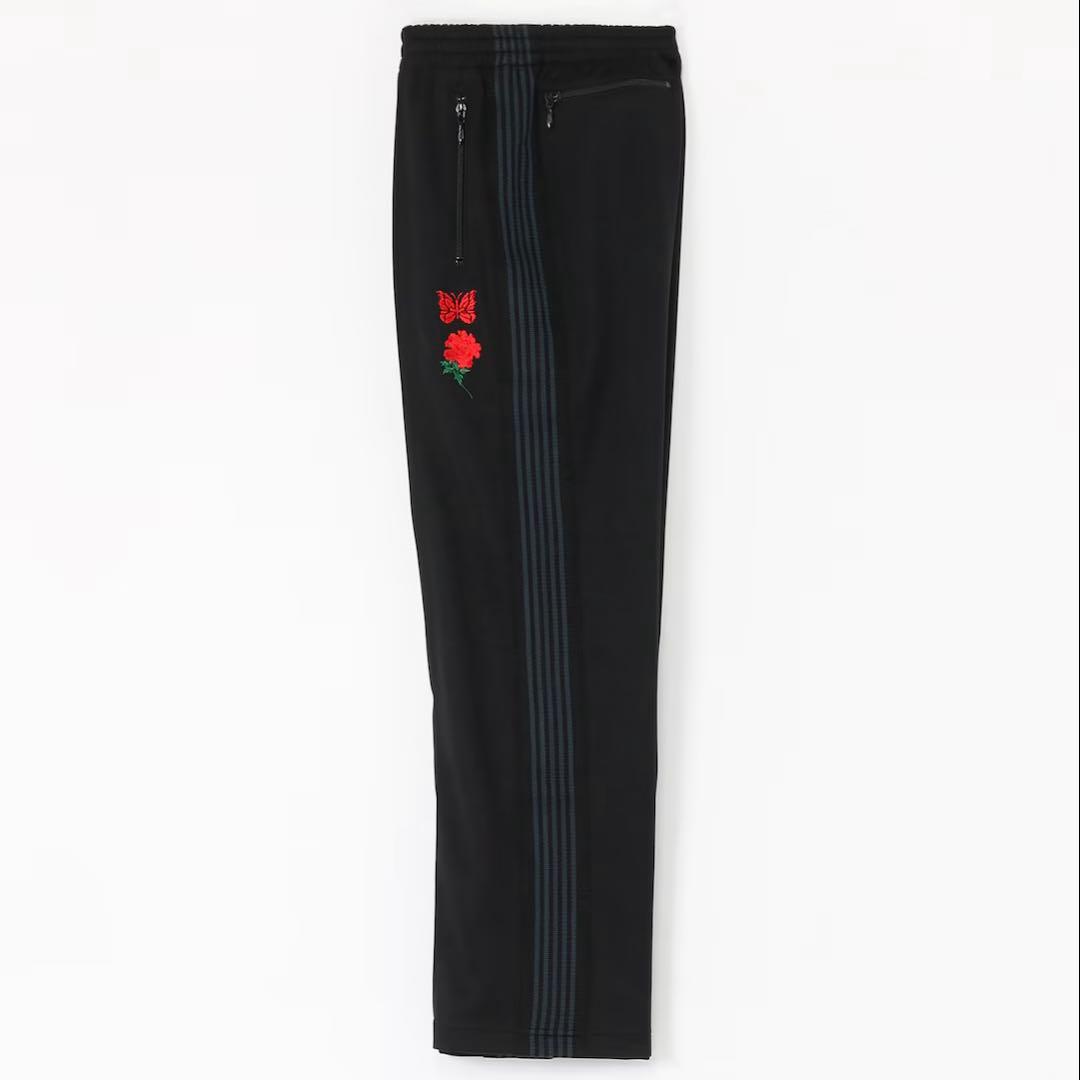 needles wildside トラックパンツ　ブラック　ナロー　22ss