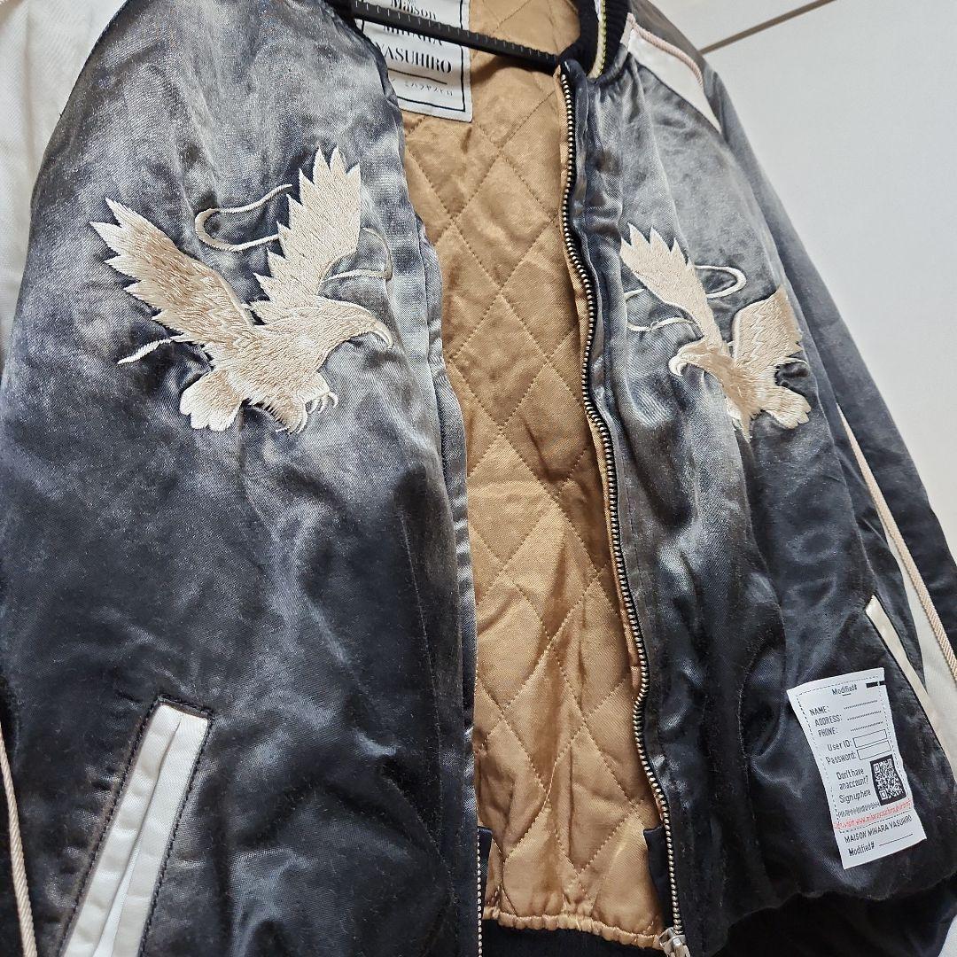 【定価121000円】メゾンミハラヤスヒロ2024aw　ブリーチスカジャン 38