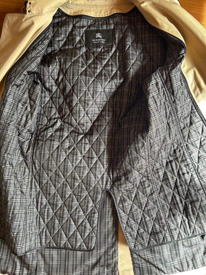 BURBERRY BLACK LABEL トレンチコート Lサイズ ベージュ