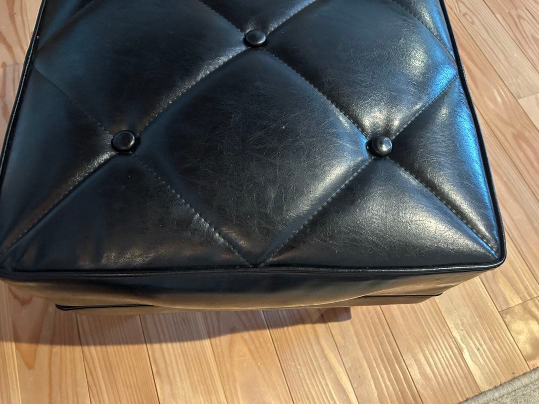 【値下げ・送料込】カリモク　60 オットマン　黒