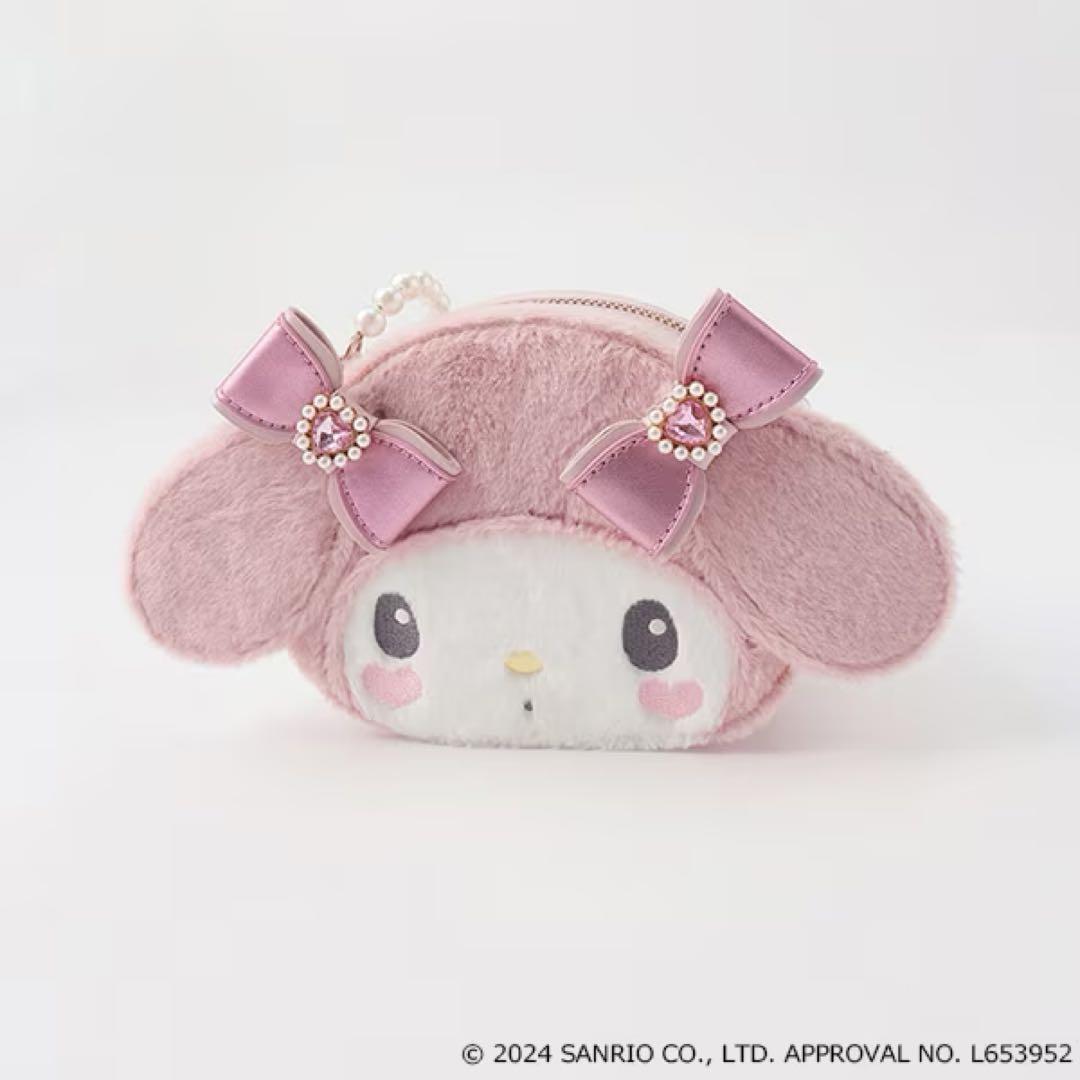 レア　メゾピアノ【おめかしマイメロディ】フェイス　ショルダーバッ