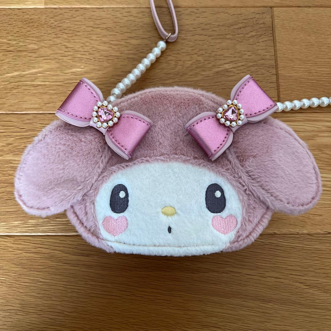 レア　メゾピアノ【おめかしマイメロディ】フェイス　ショルダーバッ