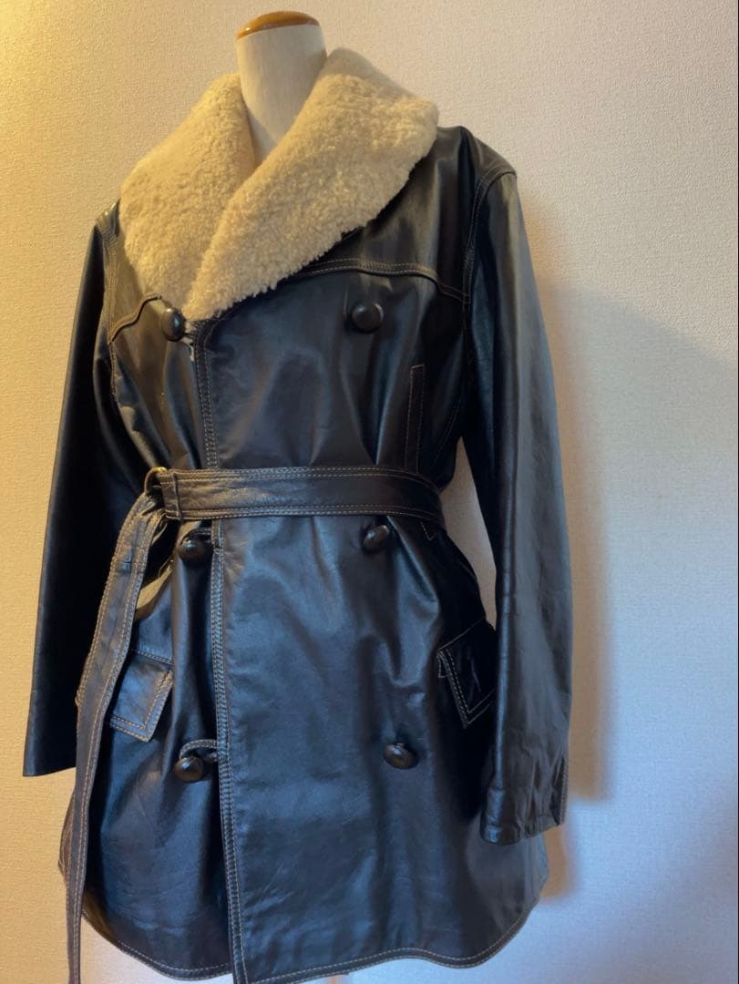 美品☆Jean Paul Gaultier☆ leather coat