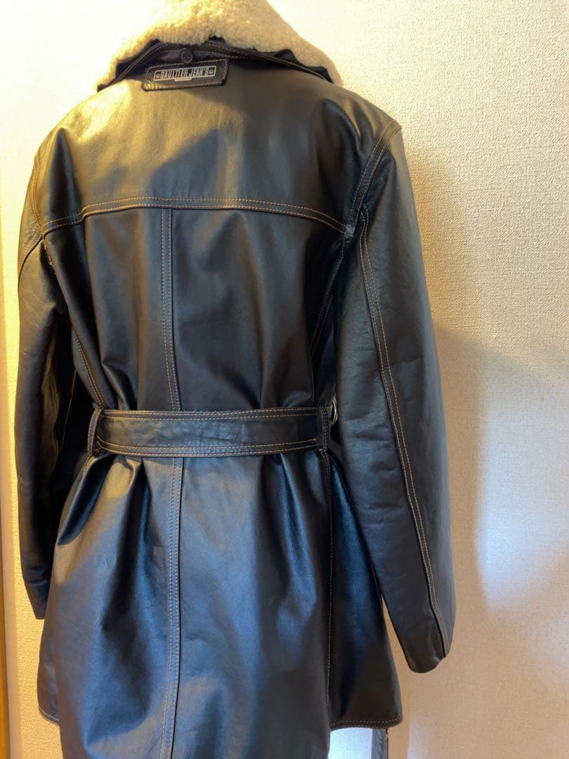 美品☆Jean Paul Gaultier☆ leather coat