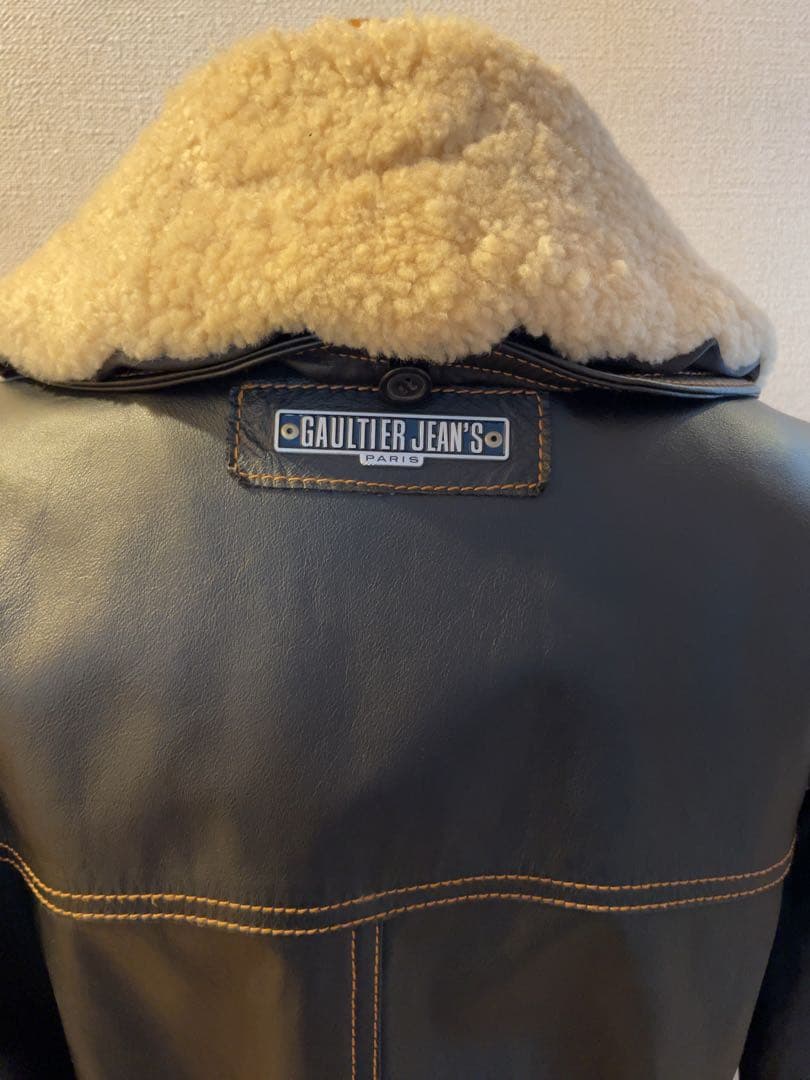 美品☆Jean Paul Gaultier☆ leather coat