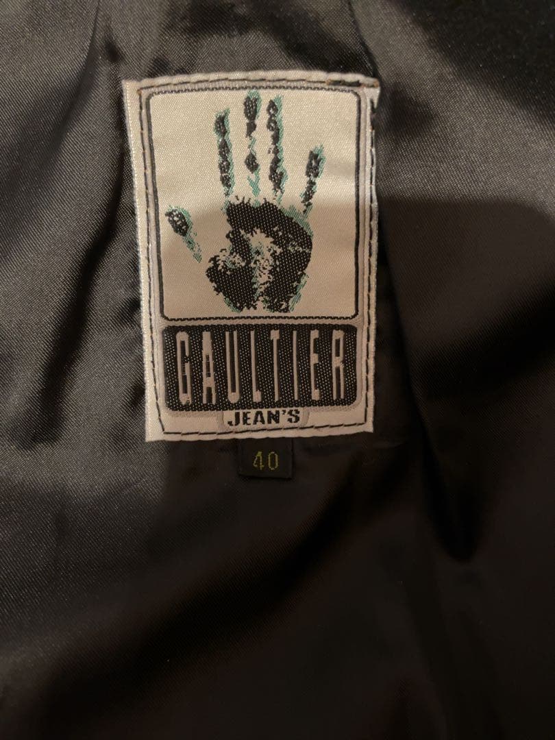 美品☆Jean Paul Gaultier☆ leather coat