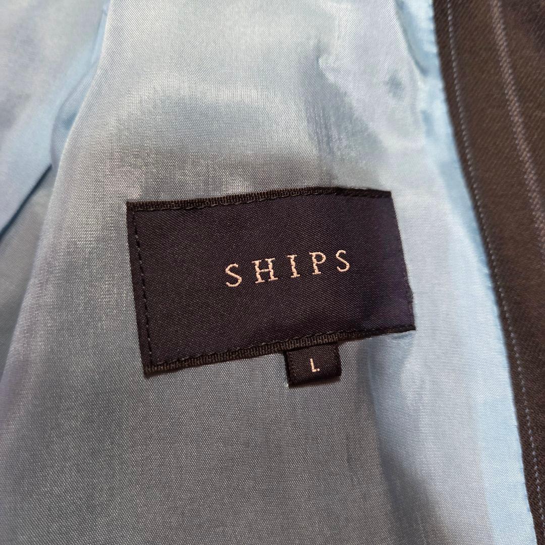 [新品タグ付き]SHIPS パンツスーツセットアップ Lサイズ ブラック