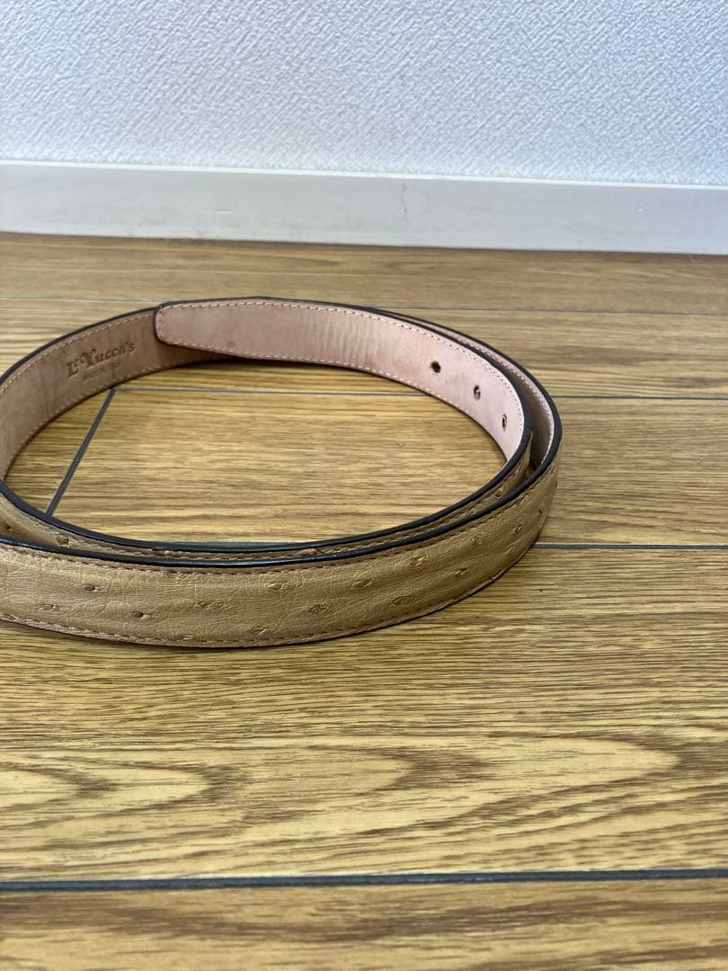 Le Yucca's レユッカス OSTRITCH BELT レザーベルト