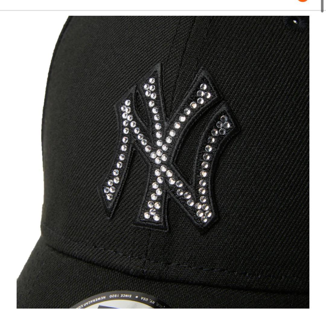 9FORTY newera ニューエラ ラインストーン ブラック キャップ