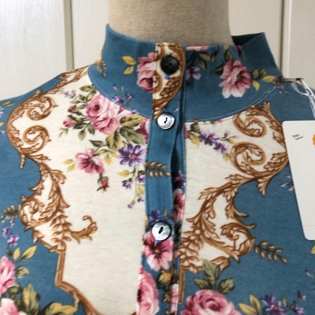 TUNIC 鴨居羊子　薔薇柄プリント ルームウェア・パジャマ