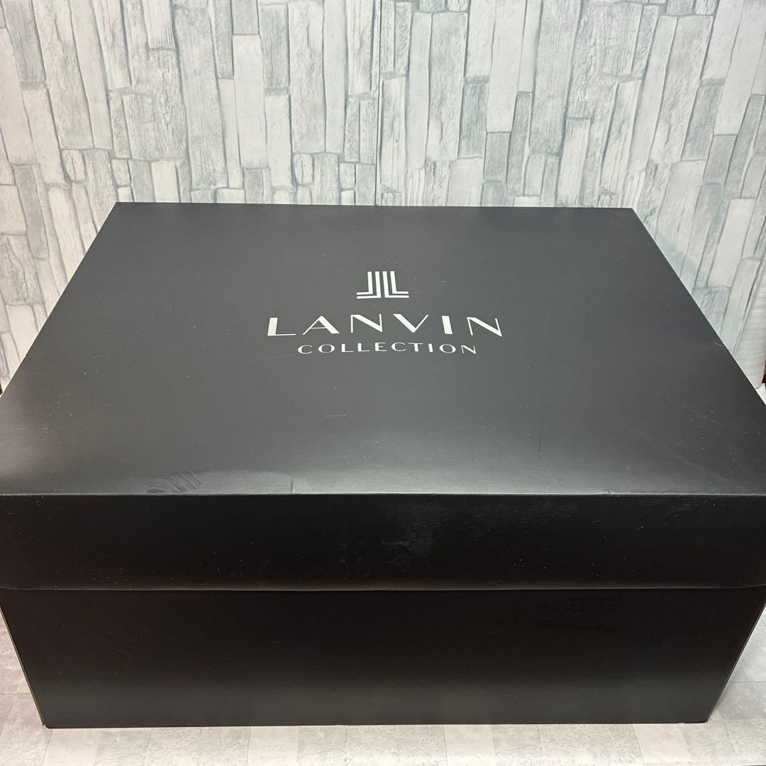 ランバン 薔薇柄　ニューマイヤー 毛布