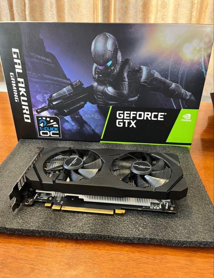 グラフィックボード・グラボ・ビデオカード GALAKURO GeForce GTX 1660 Ti