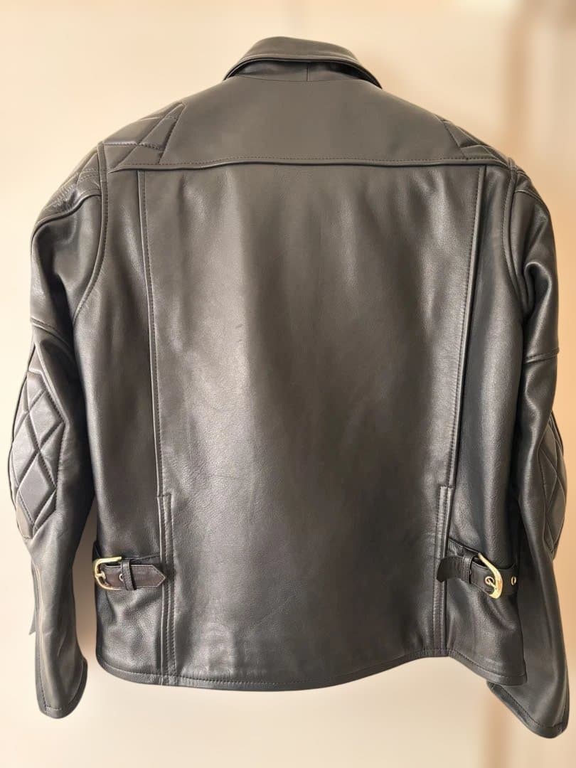 KADOYA K'S LEATHER キルティングレザージャケット 3L
