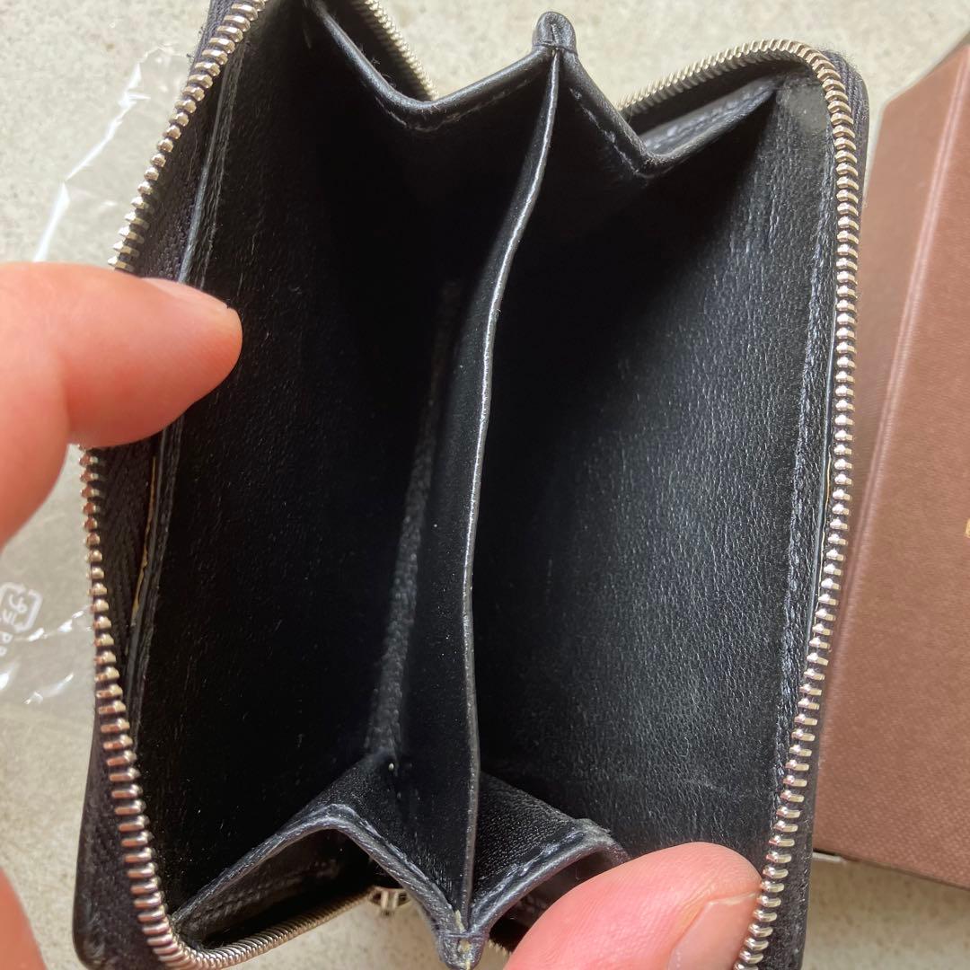 ホワイトハウスコックス　ジップマルチケース　ブラック　ブライドルレザー　美品