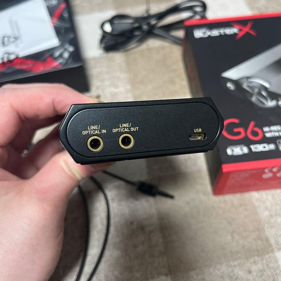 Sound BlasterX G6 USBサウンドカード