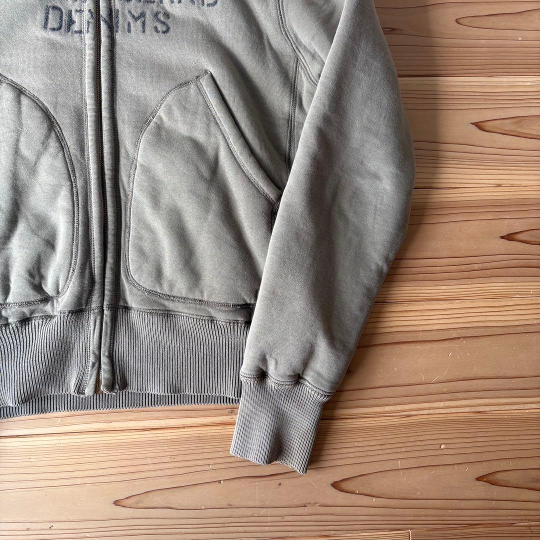 STONE  07AW ジップアップジャケット ミリタリー L