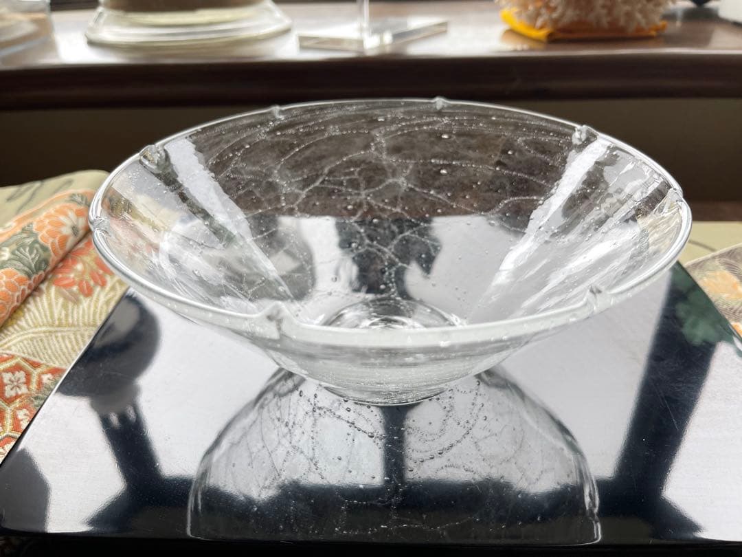 glass atelier えむに　氷の器