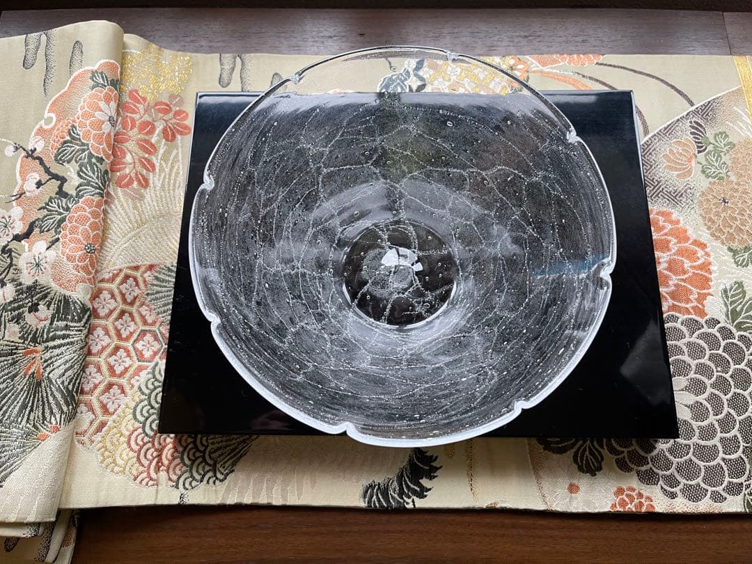 glass atelier えむに　氷の器