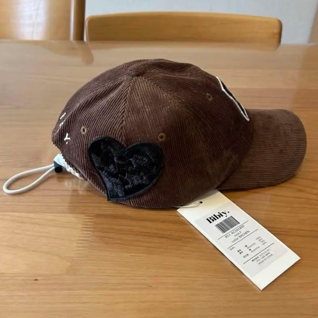 【新品未使用】Bibiy. B. CLUB CAP キャップ ブラウン