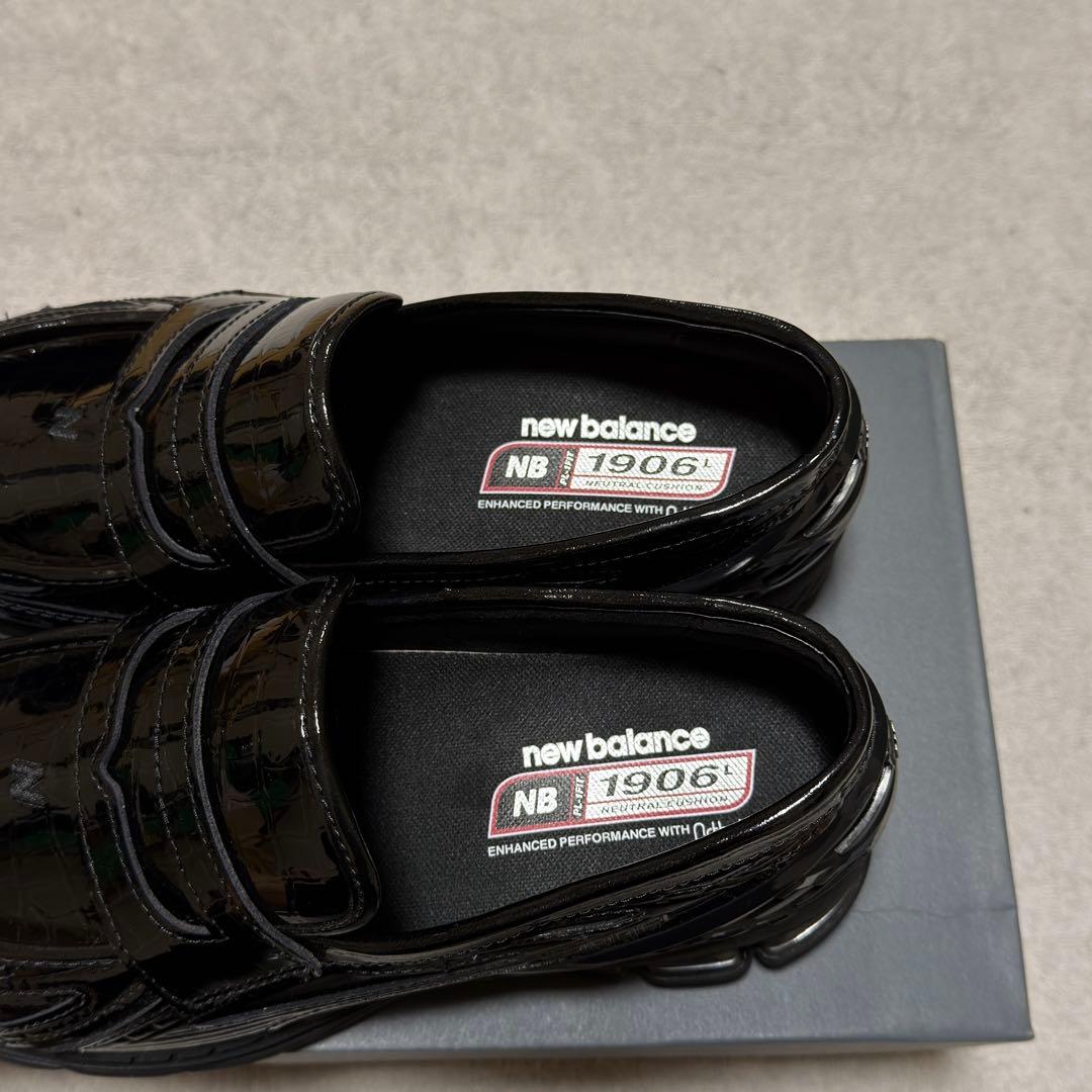 靴 New Balance 1906L Black Croc