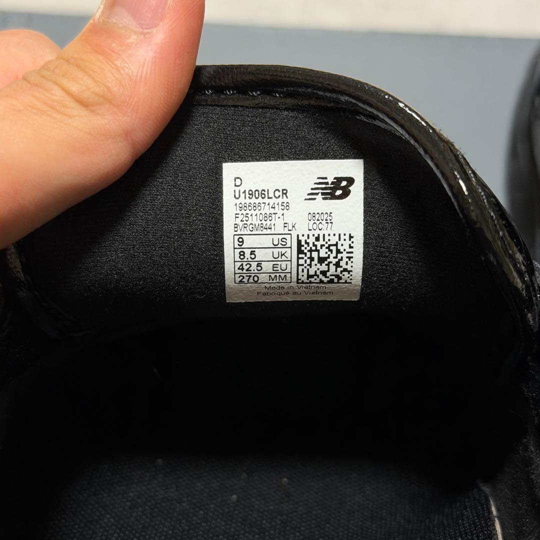 靴 New Balance 1906L Black Croc