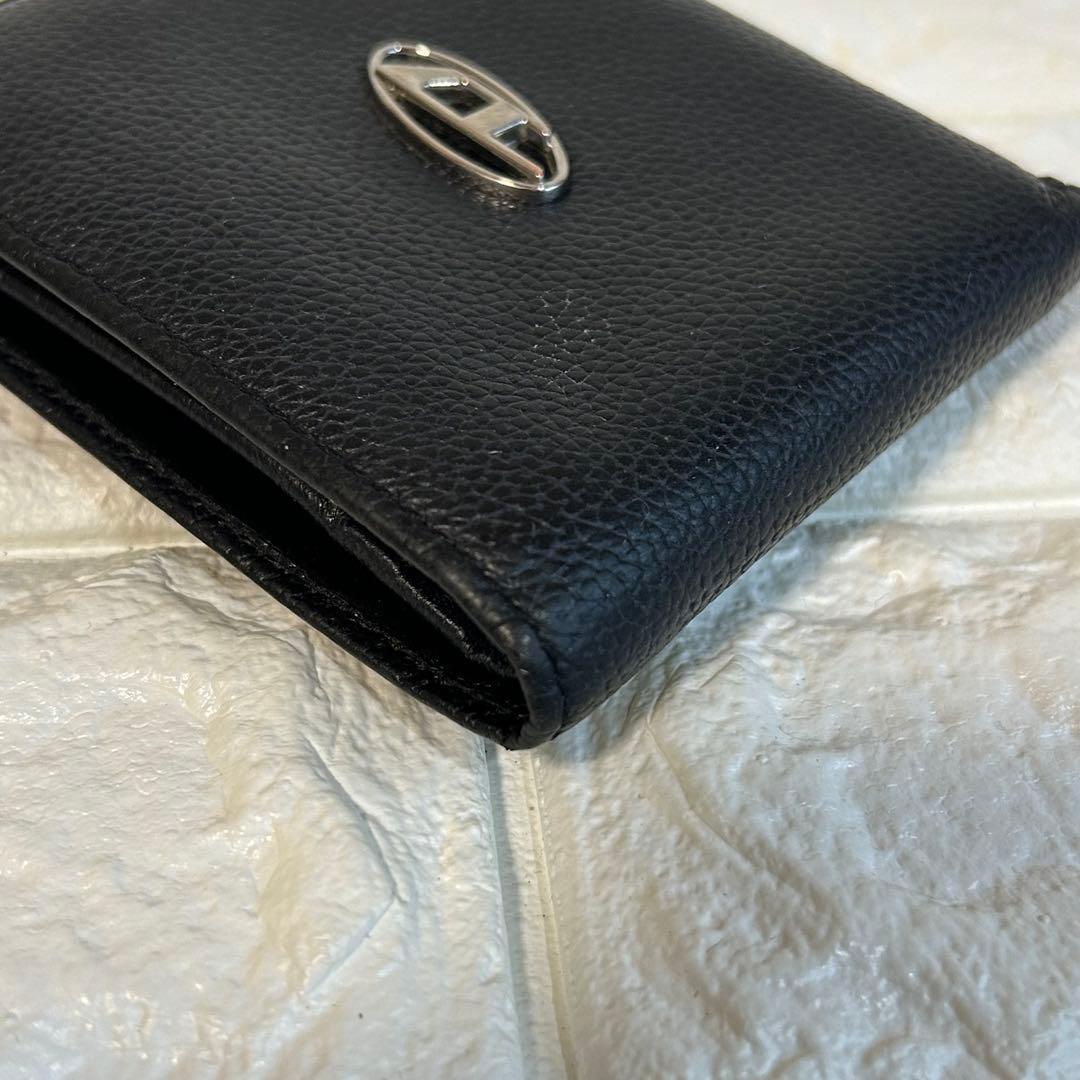 DIESEL ブラック　2つ折り財布