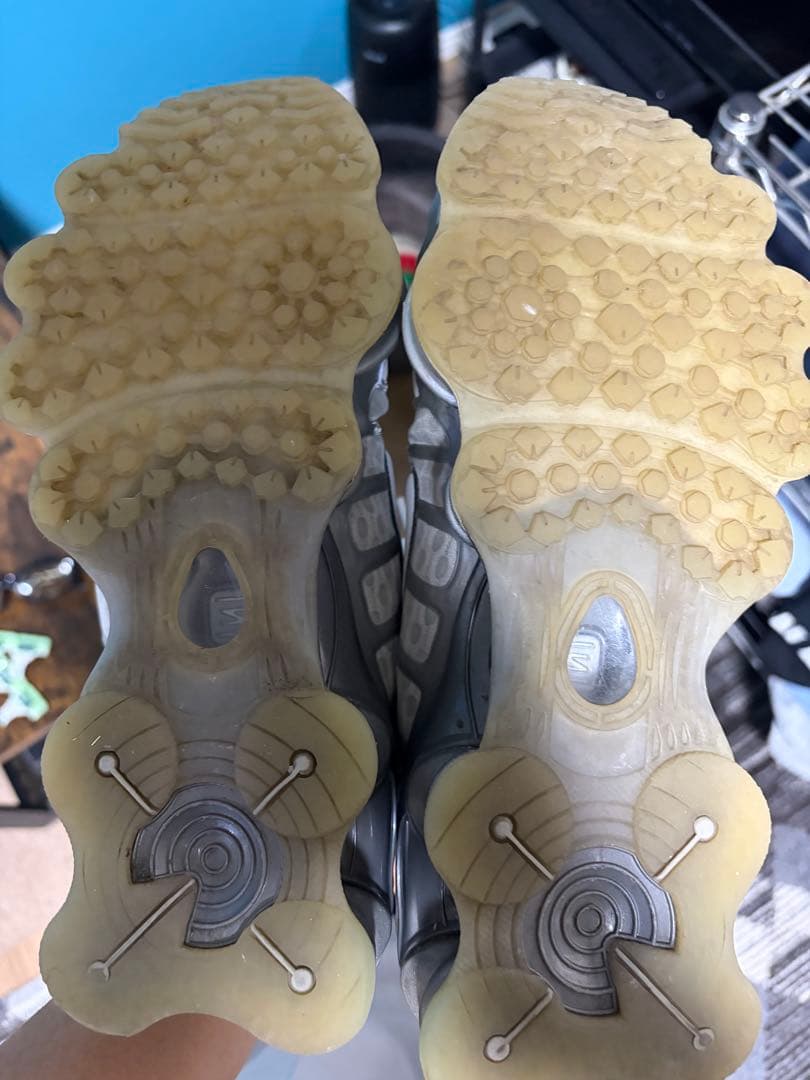 27.5センチNike Shox Silver ショックス シルバー　最終値下げ