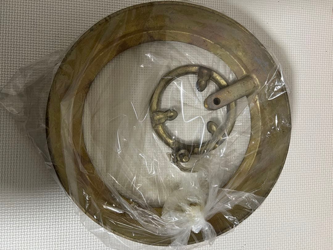 【未使用品】五徳 呂金五徳 火鉢 囲炉裏 レトロ