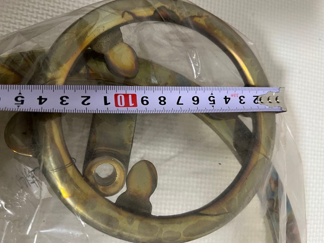 【未使用品】五徳 呂金五徳 火鉢 囲炉裏 レトロ
