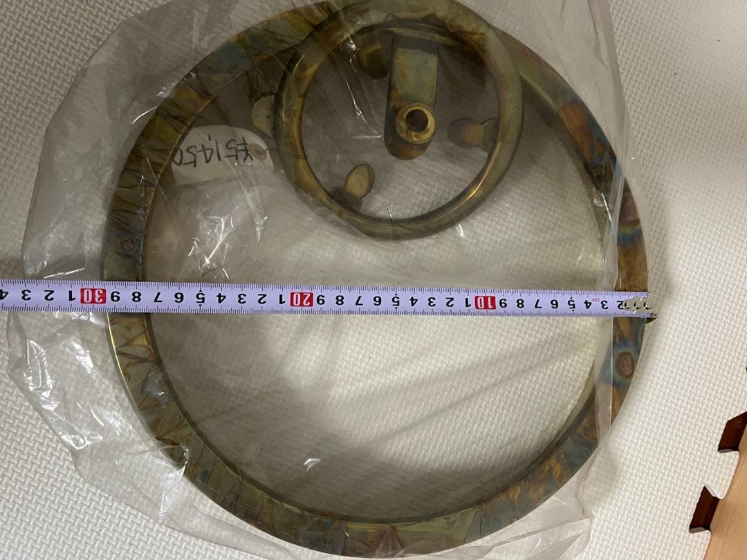 【未使用品】五徳 呂金五徳 火鉢 囲炉裏 レトロ