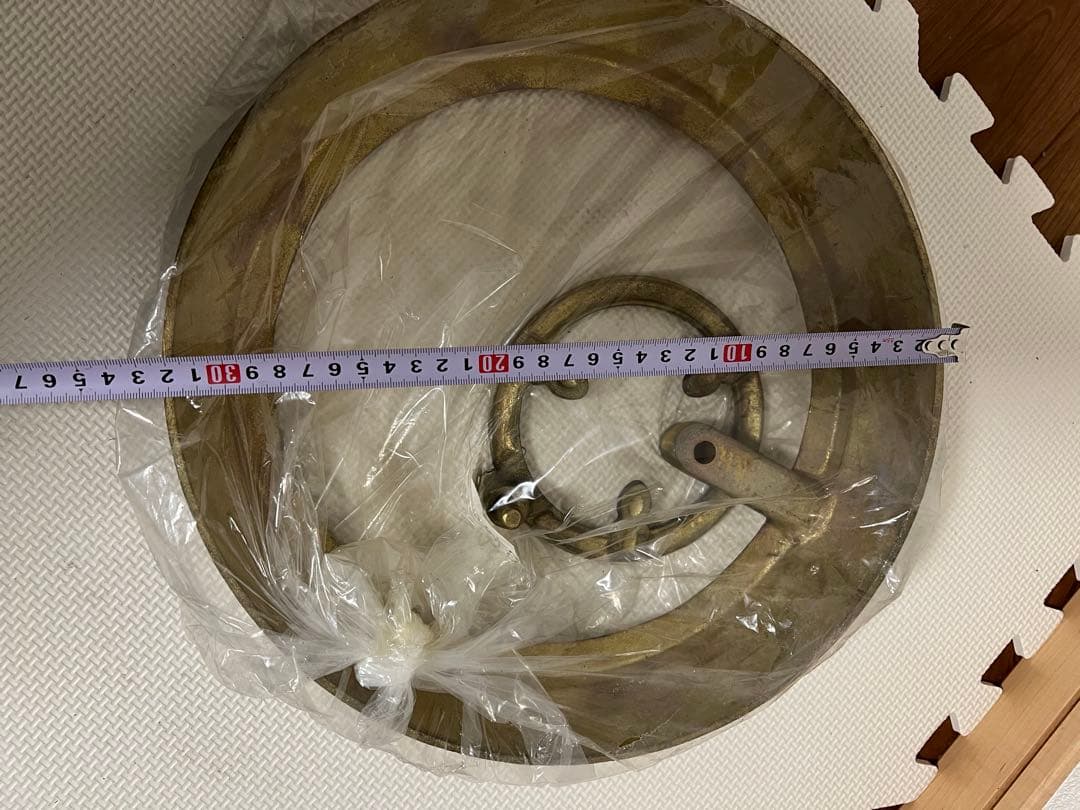 【未使用品】五徳 呂金五徳 火鉢 囲炉裏 レトロ