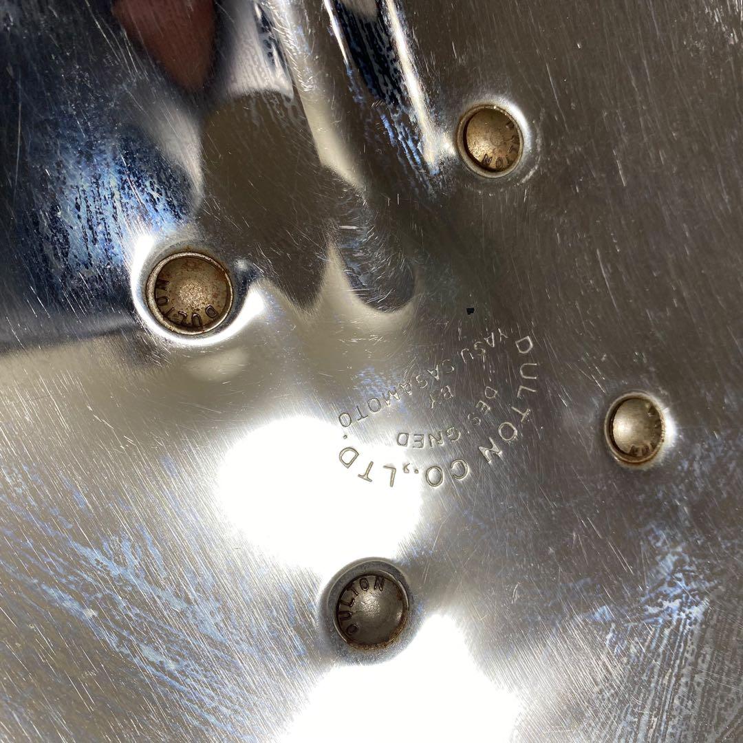 【良品】DULTON CLIPPER BAR STOOL Chrome メタル