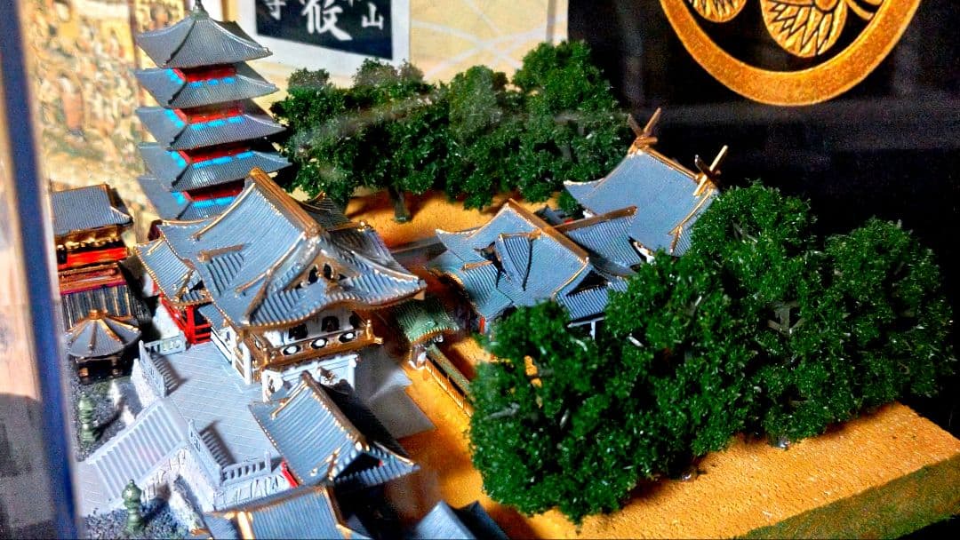 日光東照宮　ジオラマ