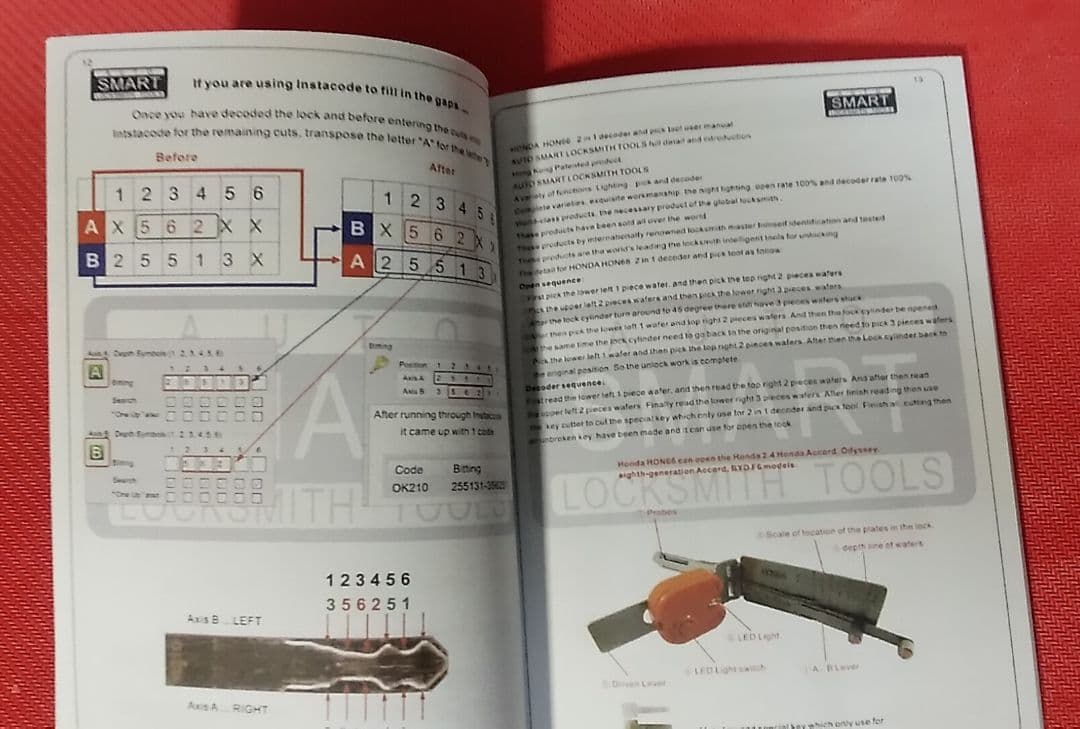 ハッカーの学校　鍵開けの教科書　＆　鍵に関する洋書専門冊子　2冊