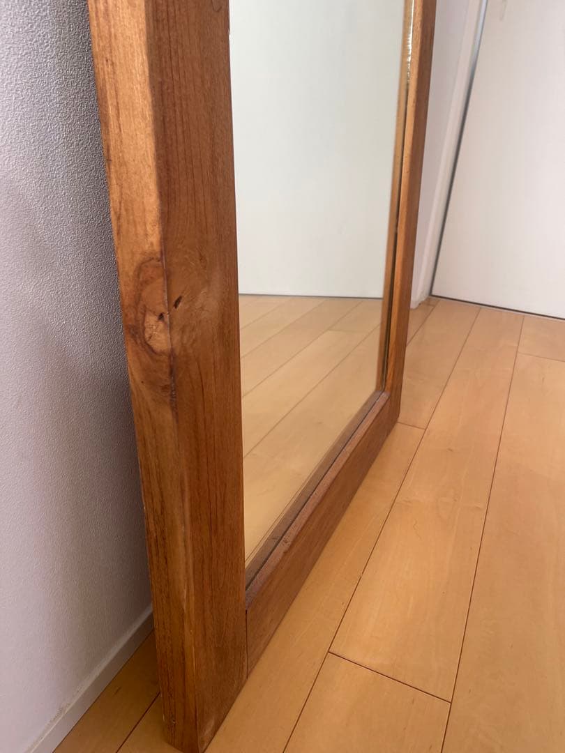 【a.depeche / アデペシュ】オールドチークミラー L