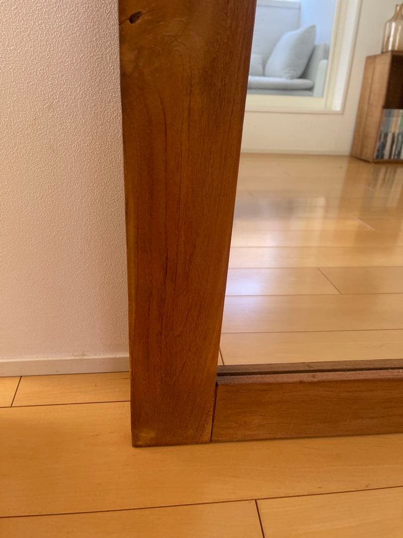 【a.depeche / アデペシュ】オールドチークミラー L