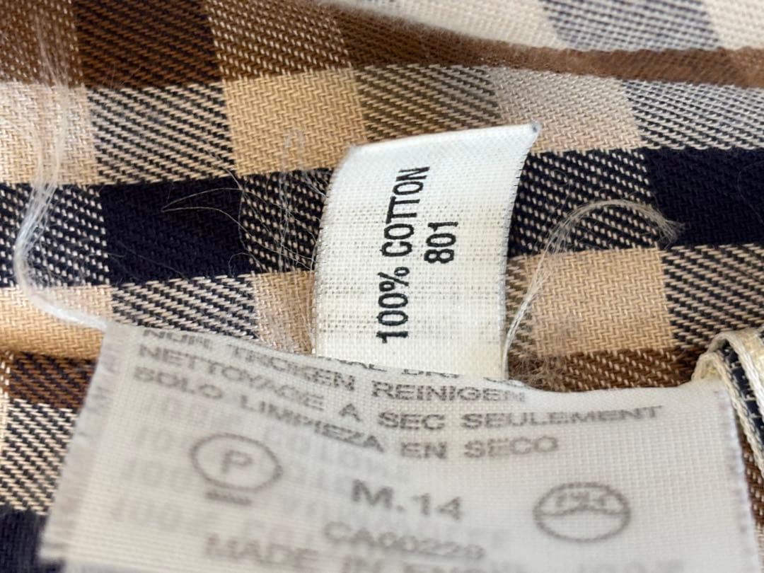 Aquascutum オフホワイト サイズ38 ライナー欠品　着丈リフォーム済み