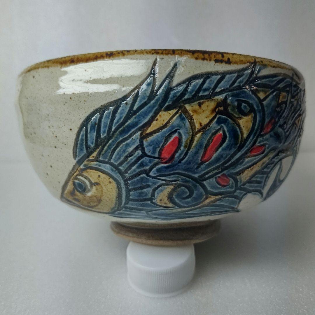 抹茶茶碗 金城秀義作 (大)