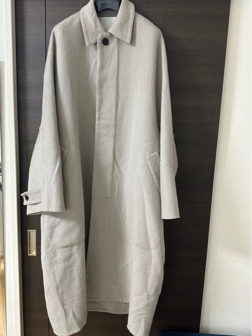 nonnotte 24aw オーバーコート　トープ　サイズ5